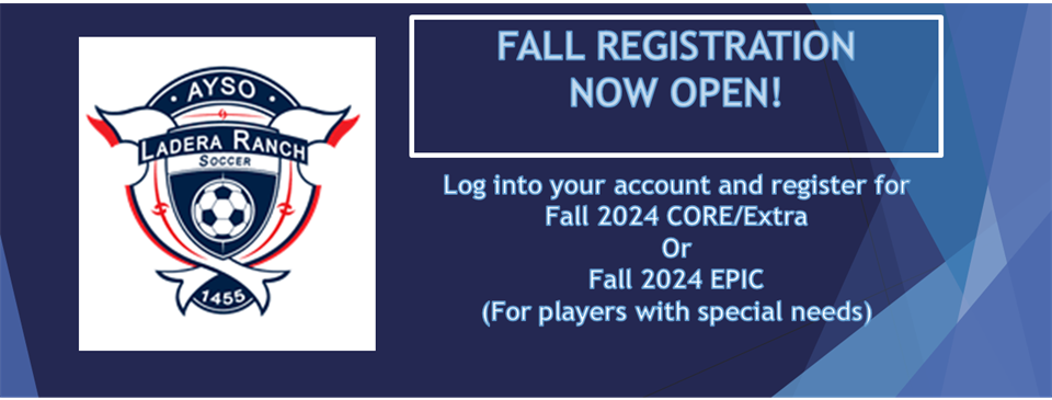 Fall 2024 Registration Now Open!